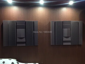 

Not compressed packaing 2020 New Coming studio foam Sound absorbing foam combination for Recording studio Room sound proof foam