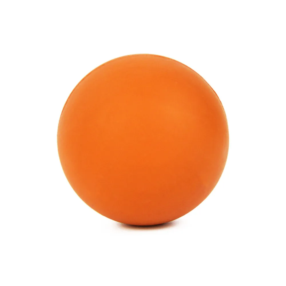 6 центов Massagem Bola de Lacrosse Borracha Bola de fitness Hóquei Sólida Ferramenta de reabilitache Terapia de R