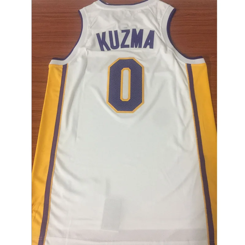 Новые мужские баскетбольные майки Lonzo Ball Brandon Ingram Kyle Kuzma Джерси для дешевой продажи - Цвет: 04