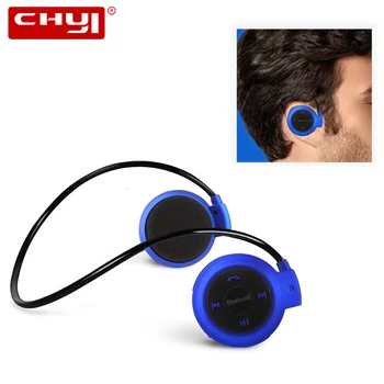 

CHYI Wireless Headphones Bluetooth Earphones With Microphone Earbuds Support TF Card Hifi Stereo Handsfree Ear Buds For Iphone