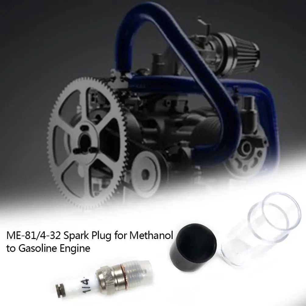 1 шт. метанол для бензинового двигателя Me-8 1/4-32 Свеча зажигания для Ngh двигателя для зажигания Nitro двигателя повернутого радиоуправляемого самолета на бензине