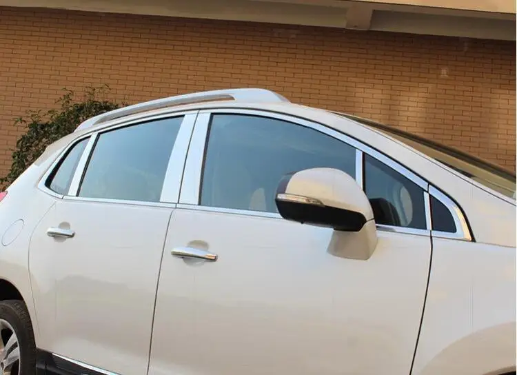 Нержавеющая сталь окна автомобиля планки для peugeot 3008 2009 2010 2011 2012 2013 1st поколения