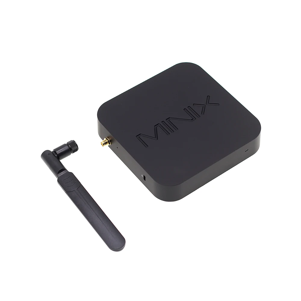 MINIX NEO Z83-4 Мини ПК Windows10 Intel X5-Z8350 64 бит 4 ГБ DDR3 64 Гб eMMC 5,1 двухдиапазонный wifi официальный Вишневый безвентиляторный Atom tv Box