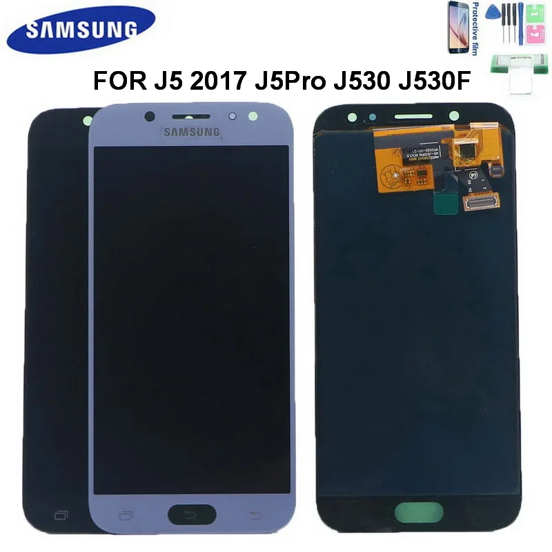 J530 ЖК дисплей для Samsung Galaxy J5 Pro 2017 J530F SM J530M сенсорный экран дигитайзер сенсор в сборе|Экраны мобильных