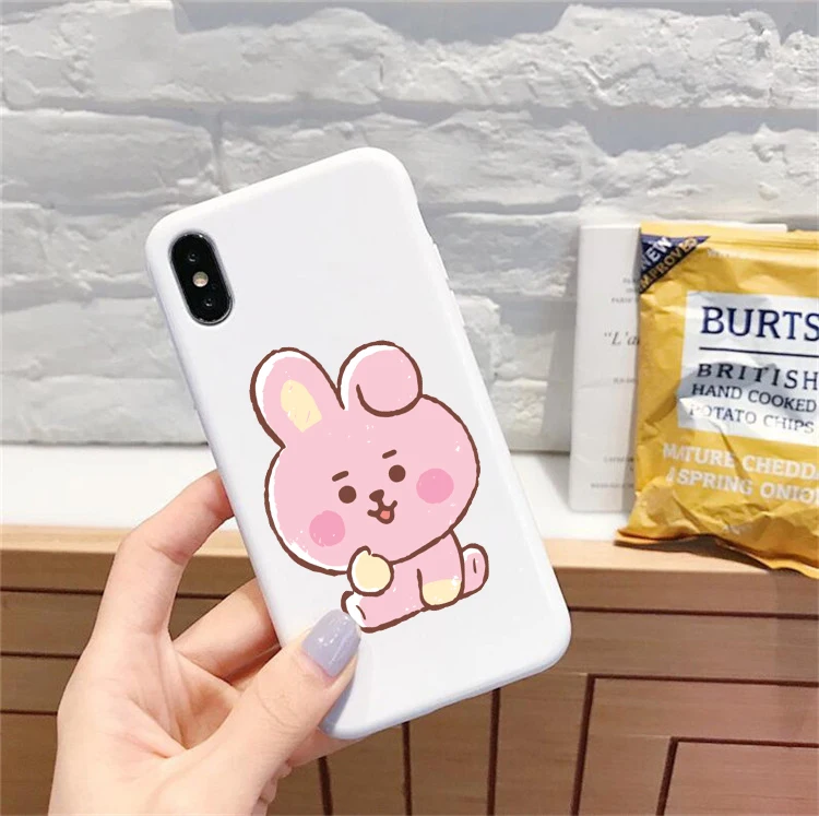 BT 21 Phone Cases for iPhone (11 pro, X, XS, XR MAX, 6, 6s, 7, 8, plus)
