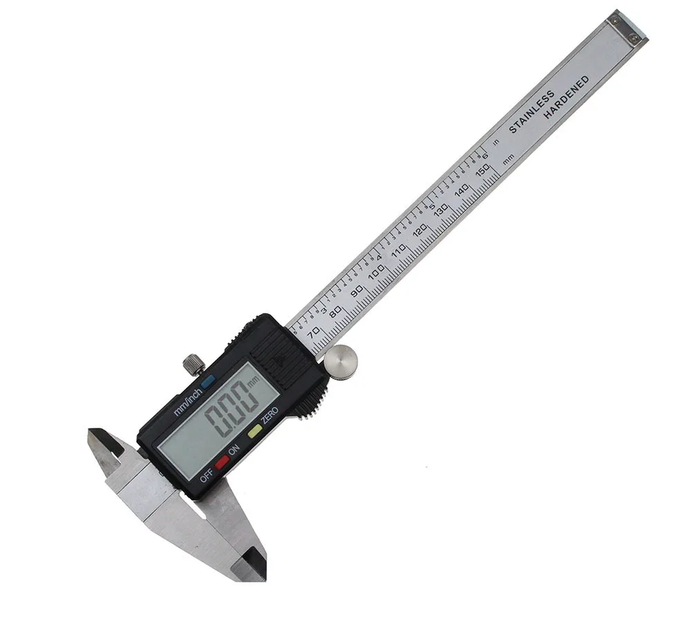 

High-Precision Digital Caliper Stainless Steel Vernier Caliper Electronic with Numbers Waterproof Oil Resistant Caliper 0-150 0-