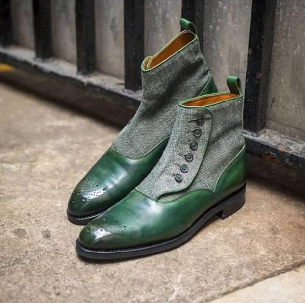 

Personalized Winter Fashion Men's PU Leather Chelsea Boots Pointed Toe Ankle Boots Mens Male Casual Zapatos De Hombre D355