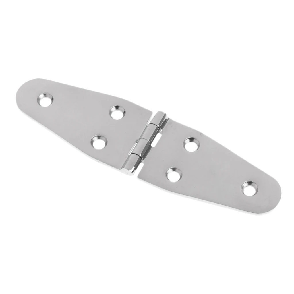 Heavy Duty Marine Grade Stainless Steel Boat Hatch Cabinet Strap Hinge 5.5' x 1.5'