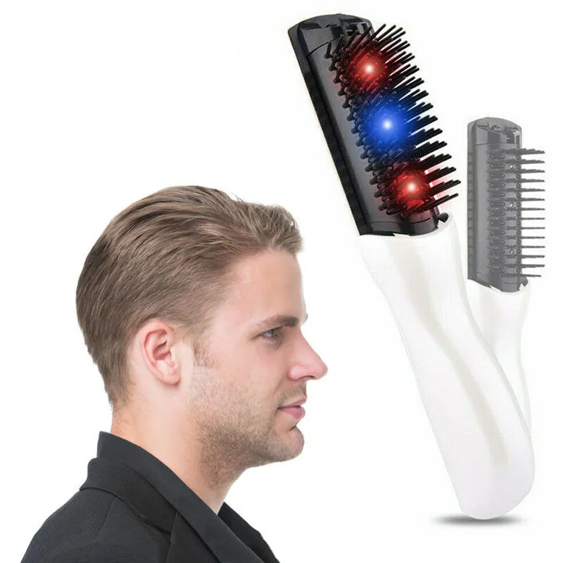 Электрическая инфракрасная Лазерная массажка для волос уход за волосами Стайлинг потеря волос сыворотка для роста инфракрасное устройство Массажер расческа дропшиппинг