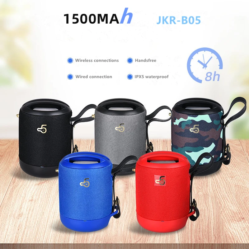 

Wireless Bluetooth Speaker Phone Holder Subwoofer TWS Outdoor Waterproof Portable Card Speaker