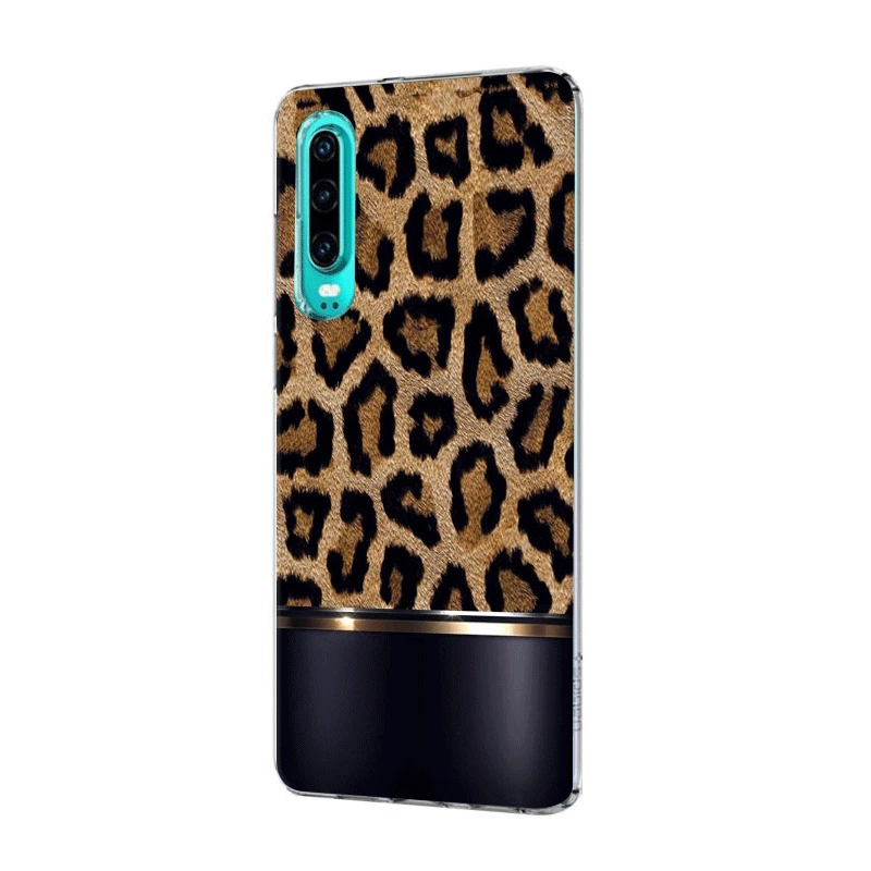 Чехол для мобильного телефона huawei P30 P20 P10 P9 P8 P Sart Z Lite Pro, жесткий чехол с леопардовым принтом, крутой корпус