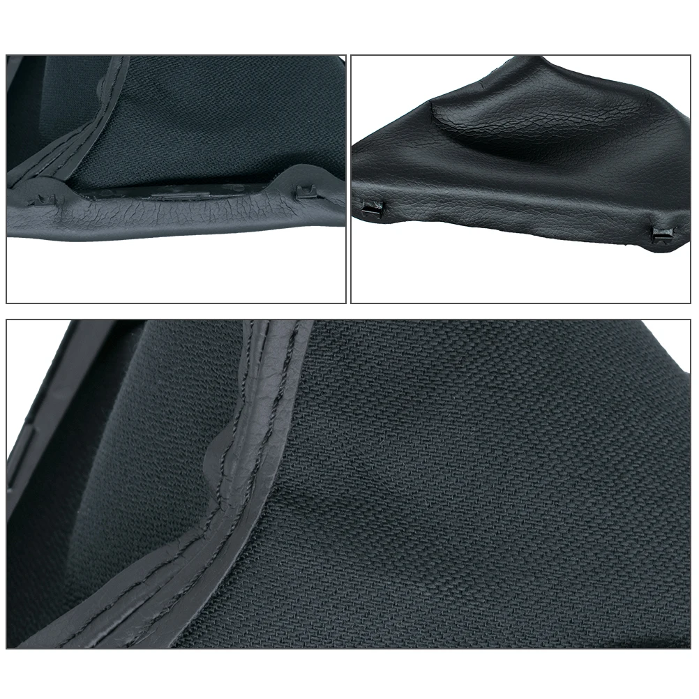 Car Pu Leather Gear Shift Knob Gaiter Gaitor Boot Dust Cover BMW E90 2006-2011 E91 2006-2012 E92 E93 2006-2013 8037308 LHD car interior accessories gear head cover