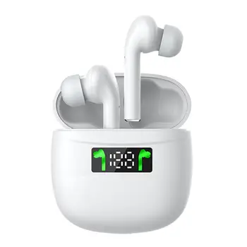 

J3 Pro Bluetooth 5.2 Wireless Earphones Waterproof Earbuds Ergonomic Sports Earphone with LED Display Charging Case