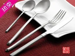 Стиль Искусственный черный и белый с узором бакелитовый нож из нержавеющей стали, вилка и ложка легкий и удобный может сделать Por
