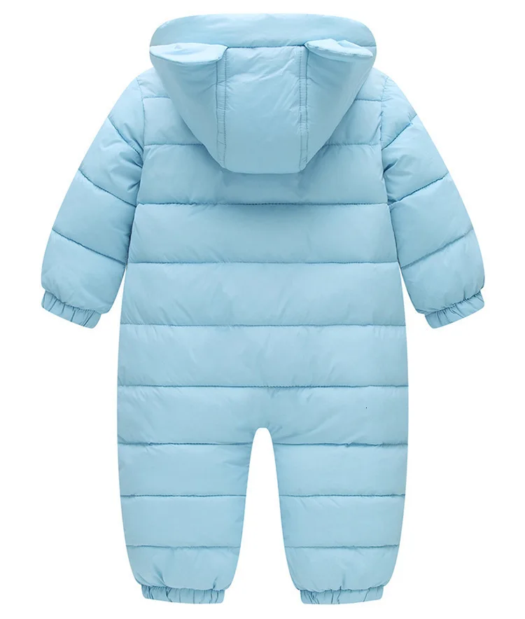 Snowsuit Baby clothes Snow wear Cotton Padded One Piece Warm Outerwear Overalls Romper Kids Winter Jumpsuit Newborn Parkas