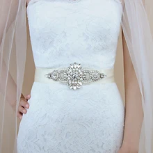 TRiXY S05B женские Стразы Свадебные ремни атласное свадебное с жемчужными бусинами Платье Пояс Свадебные аксессуары Свадебный Пояс свадебные пояса