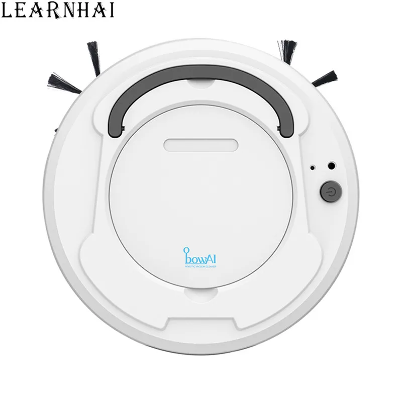 Белый LEARNHAI OB8 перезаряжаемый робот для автоматической уборки умный подметальный робот грязь пыль волосы автоматический пылесос для электрического пылесоса - Цвет: Белый