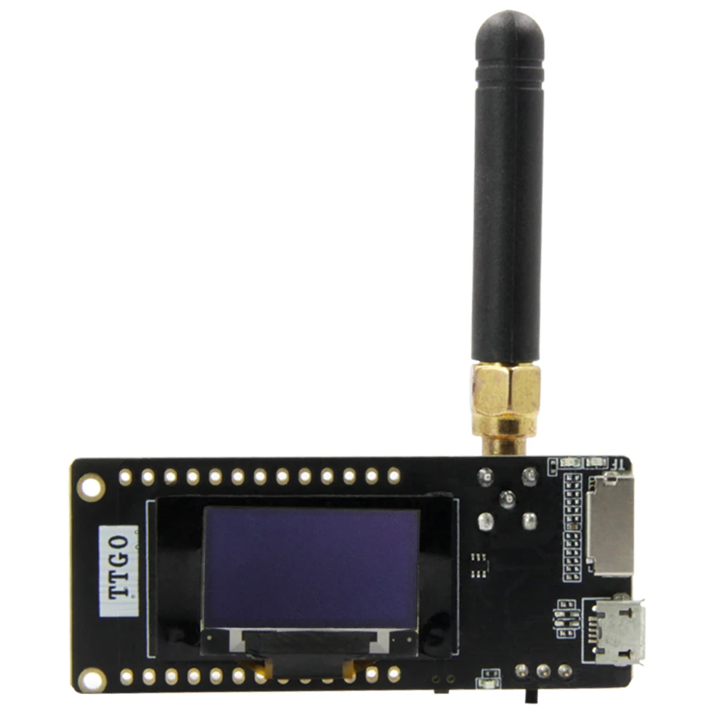 Лилиго®TTGO LoRa32 V2.1 _ 1 6 версия 433/868/915 МГц ESP32 LoRa OLED 0 96 дюймовая SD карта Bluetooth WIFI
