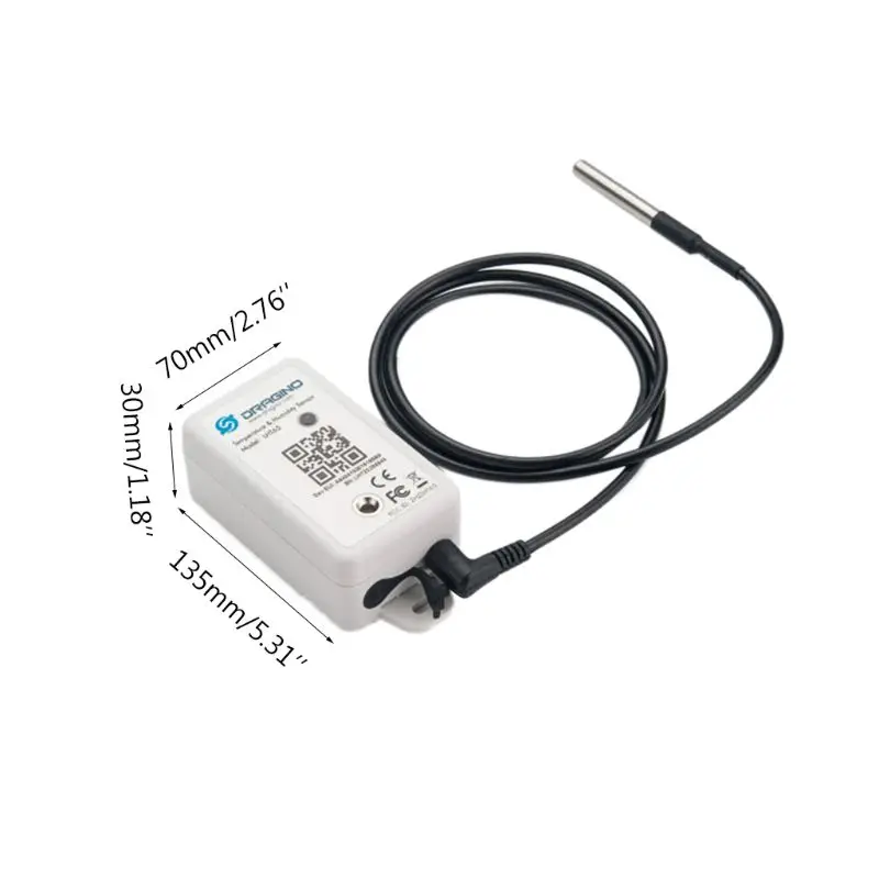 OOTDTY LHT65 LoRaWAN датчик температуры и влажности SHT20 DS18B20 с батареей 2400 мАч A5YD