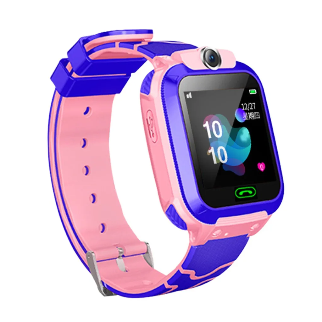 

Kids LBS Locator Tracker Smart Watch Telephone SOS Anti-Lost Waterproof Watch For Ios For Android For Iphone 2 Colours #20