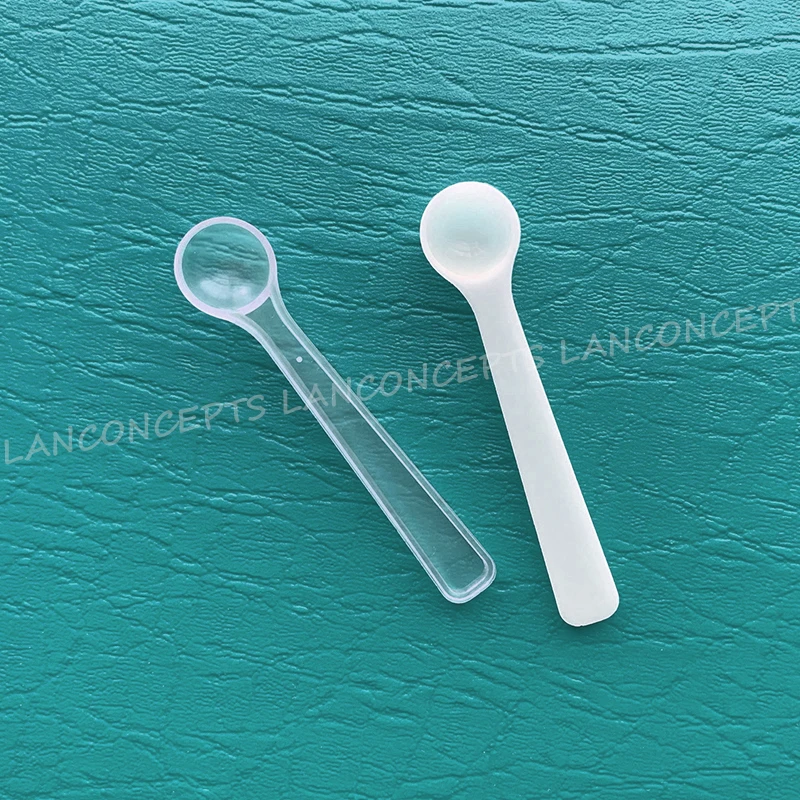 0.25 micro scoop 5ml plastic spoon 16