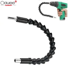 Mèches à arbre hexagonal Flexible, porte embout d'extension de 300mm avec connexion magnétique, arbre d'entraînement, perceuse électrique, accessoire d'outil électrique