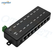 

Gigabit PoE Switch 8 Port Injector Adapter Ethernet Network Switch 1.25A/ 0.65A Power Supply for CCTV IP Camera