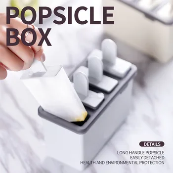 

Box Ice Cream Popsicle Ice Mold Box Setbamboo Charcoal The Creative Ice Tray Popsicle Ice Box Ice Cream Ice Mold Box Set