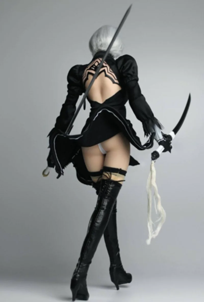 Super Duck NieR: Automata 2B бесшовная 1/6 фигурка TBleague Phicen SET015