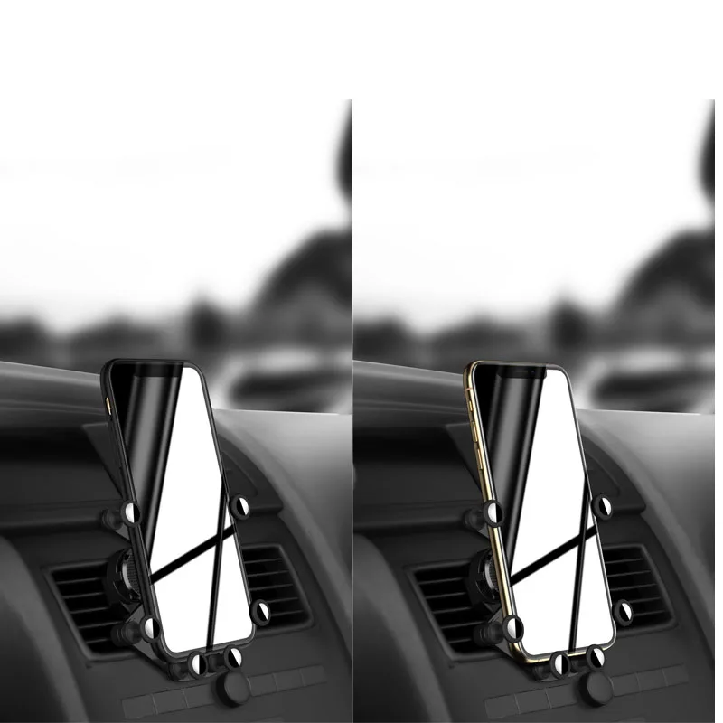 Гравитационный автомобильный держатель телефона в автомобиле с креплением на вентиляционное отверстие держатель для мобильного телефона держатель для навигатора для samsung Galaxy A10 A30 A40 A50 A70