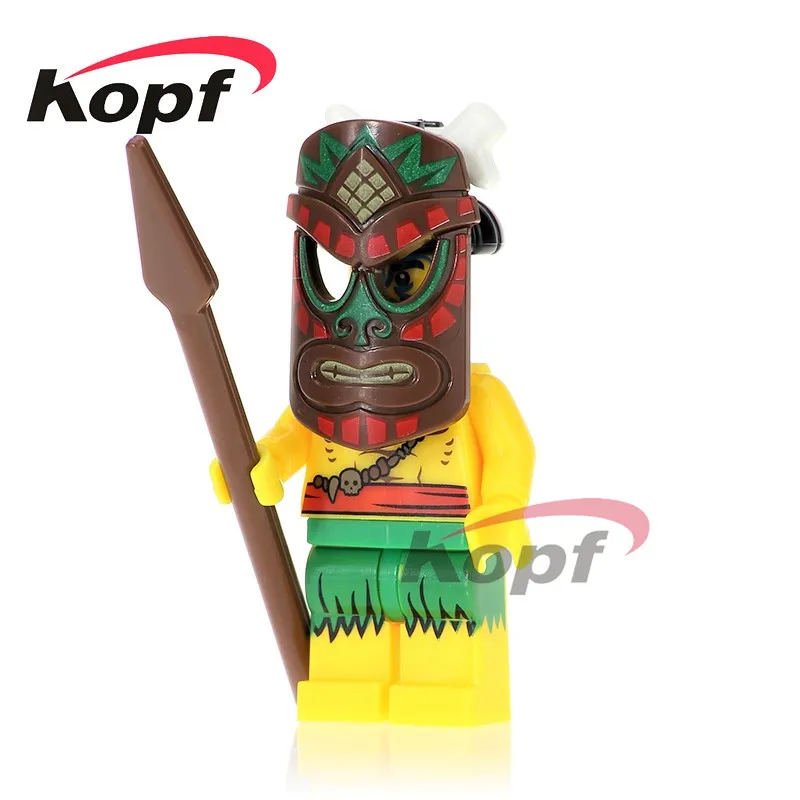 Single Sale Chief Evil Knight Seiya Quest Tutankhamun Aborigines Super Heroes Assemble Building Blocks Children Gift Toys XH 642