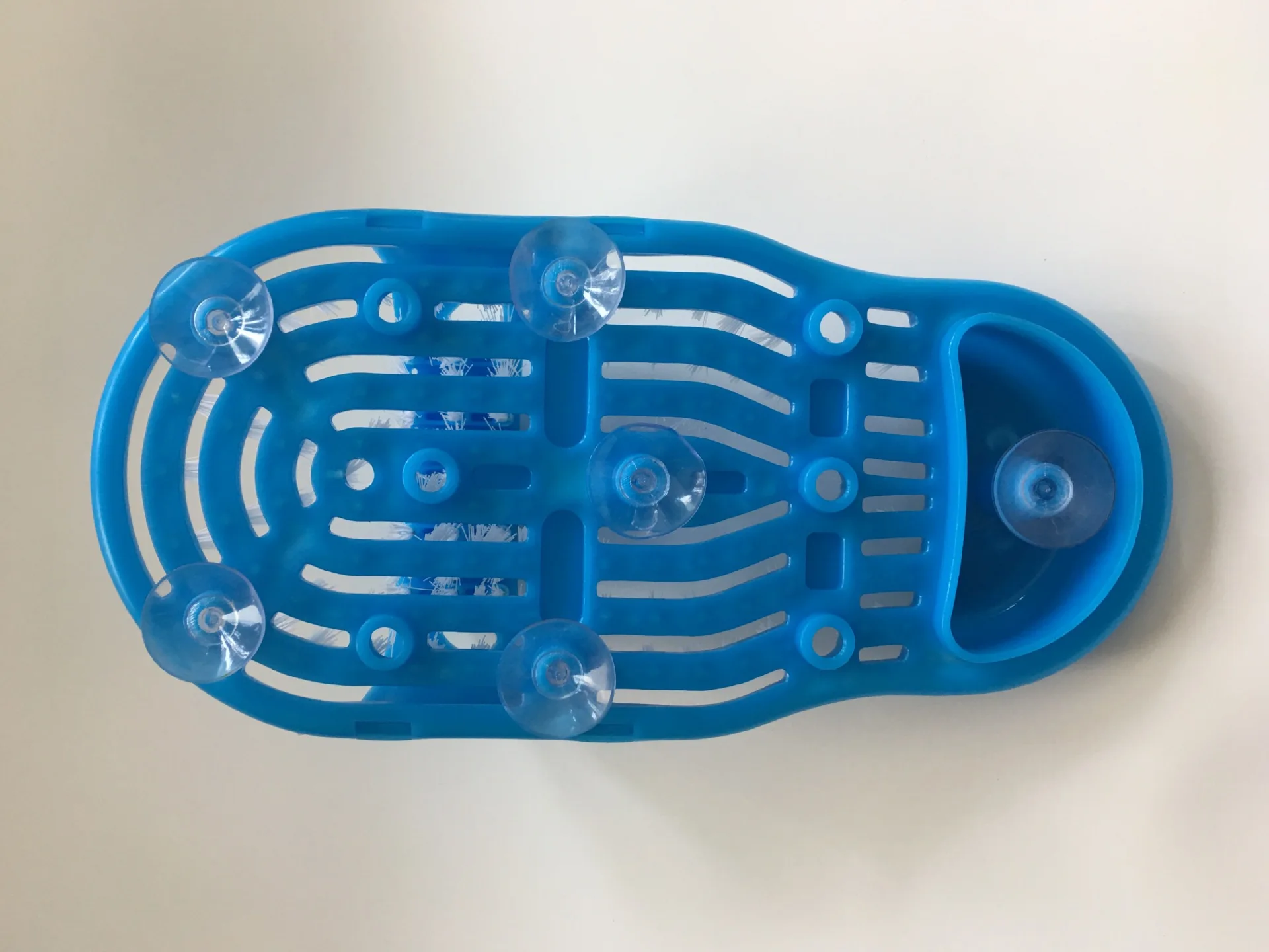 

TV Massage Product Easy Feet Foot Rub Drag Exfoliating Scrub Slipper Strip Brush Sucker Slipper
