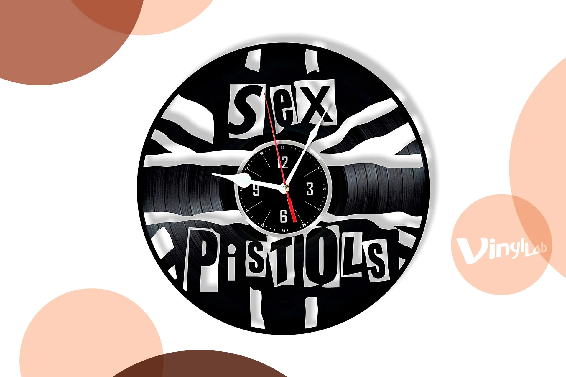 Настенные часы из виниловой пластинки Sex Pistols | AliExpress