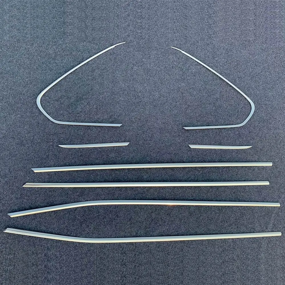 2019 2020 For Toyota RAV4 RAV 4 Stainless Steel Side Door Body Up Window Sill Cover Trims Car Accessories Car Styling 8pcs 2019 2020 For Toyota RAV4 RAV 4 Stainless Steel Side Door Body Up Window Sill Cover Trims Car Accessories Car Styling 8pcs