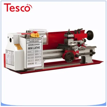 

Mini high-Precision DIY Shop Benchtop Metal Lathe Tool Machine Variable Speed Milling