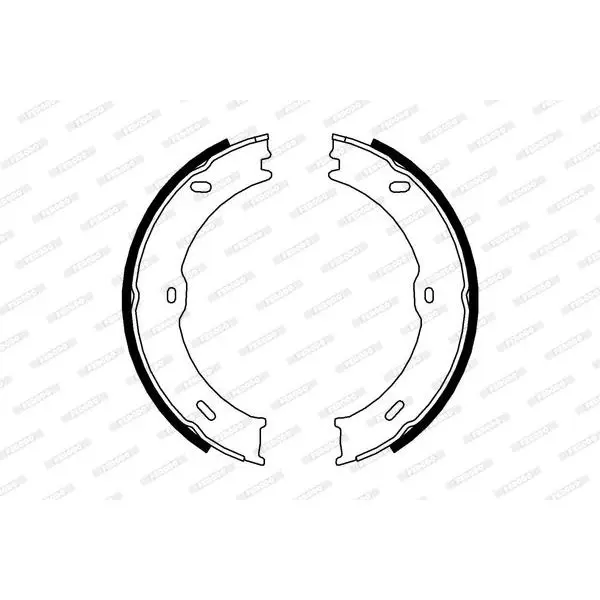 Колодки барабанные ручника \ MB Sprinter(906) 3-t/3,5-t/5-t 06