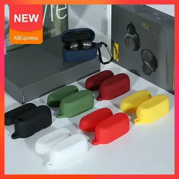 

Soft Silicone Earphone Case For Jabra Elite Active 75t Storage Protective Headset Cover Case Shockproof Accessories Headpho R8F4