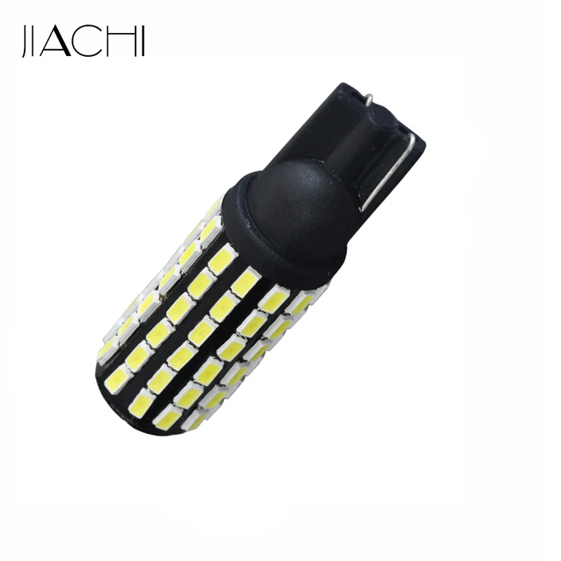 JIACHI 20 шт T10 W5W аксессуары для салона автомобиля 194 168 2825 501 белый 12-24 В клиновидный боковой стояночный задний тормоз лампа для чтения