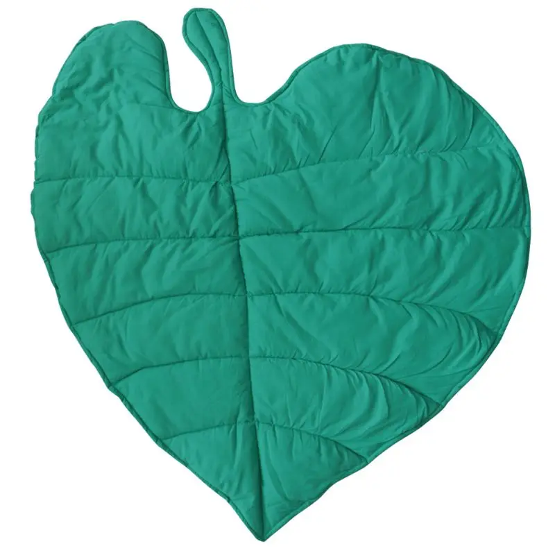 

New Tree Leaf Shape Baby Blanket Floor Carpet Soft Cotton Infants Climbing Pad Playmat Children's Room Decor