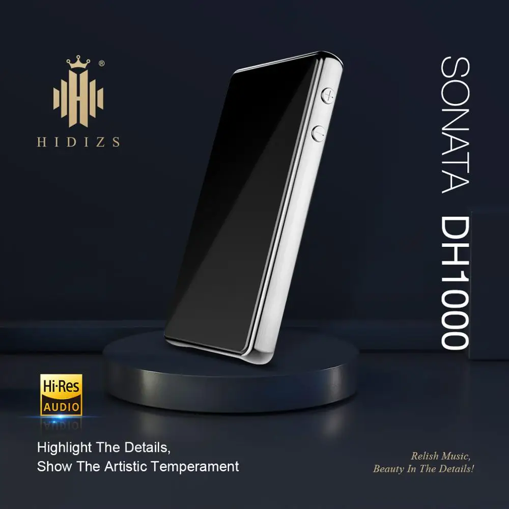 Hidizs DH1000 Hi Fi Двойная сбалансированная усилитель 2 5/3 5 мм гнезда для наушников