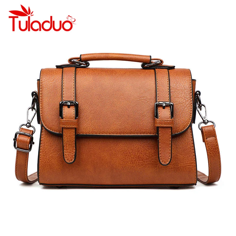 

Retro Fashion Female Square Bag 2018 New High quality Matte PU leather Women's Designer Handbag Chain Shoulder Messenger bags