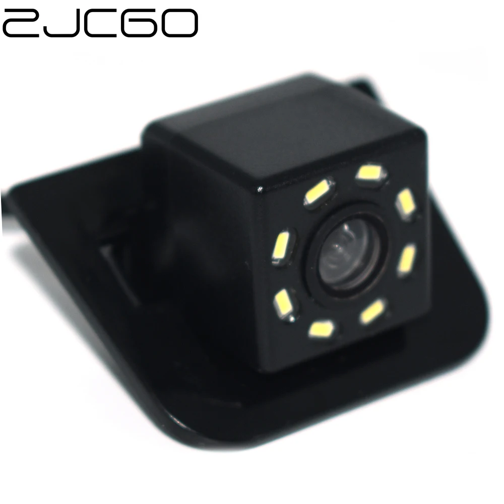 ZJCGO HD CCD Автомобильная камера заднего вида для парковки ночного видения Водонепроницаемая камера для Toyota Prius XW30 2011 2012 2013 - Название цвета: 8-LED