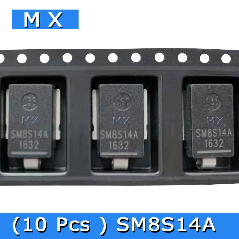 

10 PCS SM8S14A TVS Transient suppression stabilivolt Diode DO-218AB