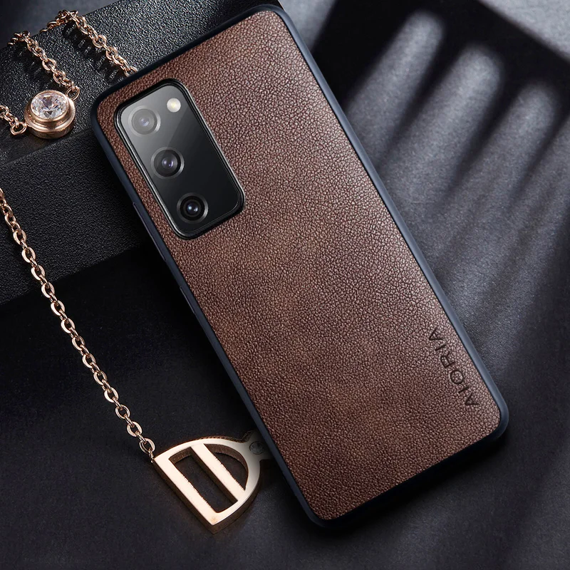 Custodia Per Samsung Galaxy S20 Fe Ultra Plus 5G Coque Retro Business Pu Cover In Pelle Per Samsung S20 Plus Custodia Ultra 5G Capa