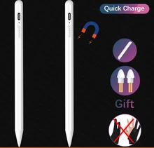Pour ipad stylet stylo pour apple pencil 2 1 pour ipad air 4 2021 pour 11.9 2020 d'air 3.5 2019 10.2 mini 5 stylo tactile