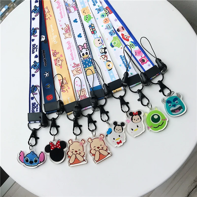

Key Ring Holder Cell Mobile Phone Camera Neck Lanyard Detachable Multifunction Strap ID Card Mobile Phone Cartoon Lanyard Strap
