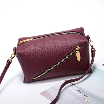 

Fashion Crossbody Bags Women Genuine Leather Multifunction Bolsa Female Ladies Small Shoulder Bag