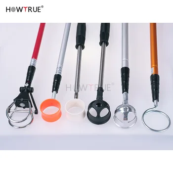 

Golf 8 Section Antenna Rod Stainless Steel Ball Picker Golfball Scooper Pick up Clubs Golf Supplies