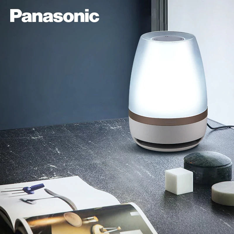 Panasonic ночник сенсорный датчик Bluetooth динамик свет дистанционное управление беспроводной, со светодиодной подсветкой Смарт Музыка Настольная лампа
