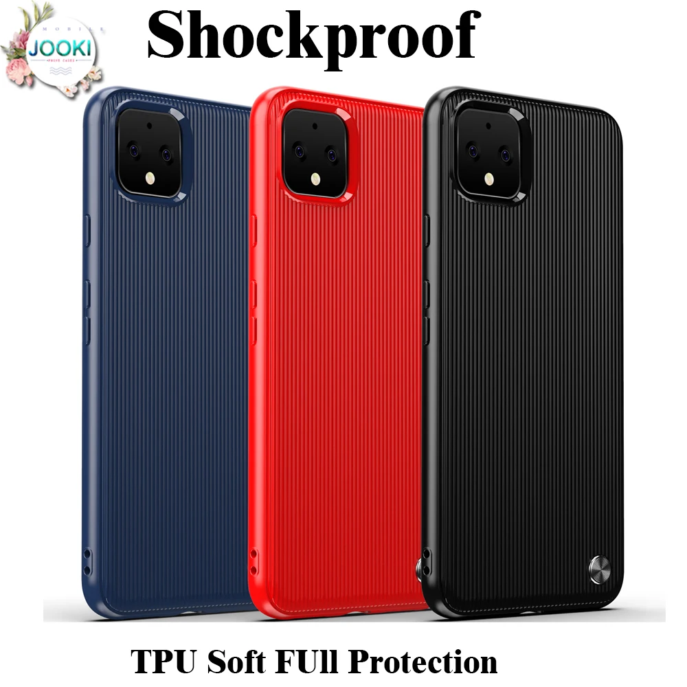 Силиконовый матовый мягкий чехол для телефона из ТПУ Google Pixel4 XL тонкий Pixel 4